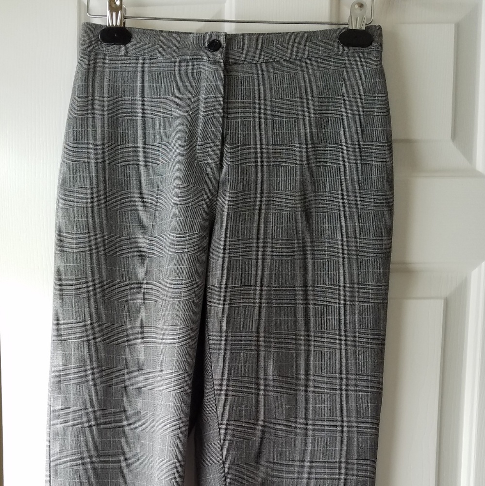 Briggs New York Petite Dress Pants Plaid